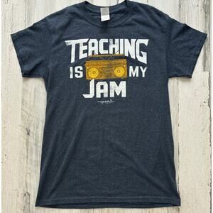 Copied - Teaching is My Jam Boom Box Tee T-shirt sz S